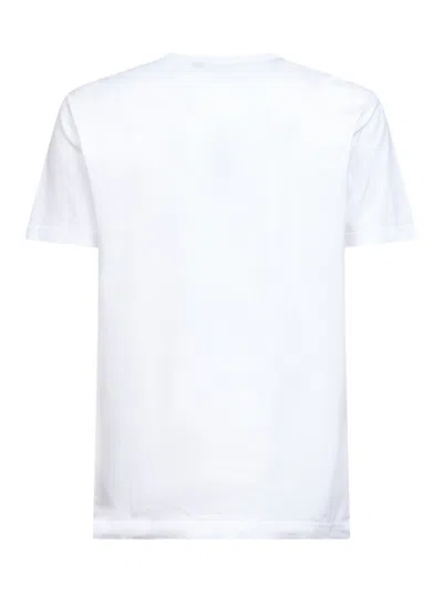 Dolce & Gabbana Heraldic Patch Short Sleeve T-shirt Size 48 In White