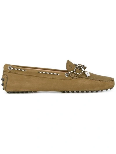 Shop Tod's Lace-up Loafers