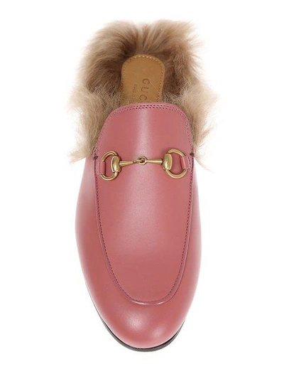 Shop Gucci Princetown Mules