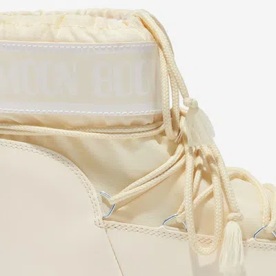 Moon Boot Icon Low Lace-up Boots In Neutral