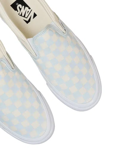 Vans Checkerboard Slip-on Canvas Sneaker In White