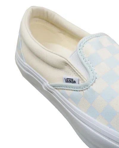 Vans Checkerboard Slip-on Canvas Sneaker In White