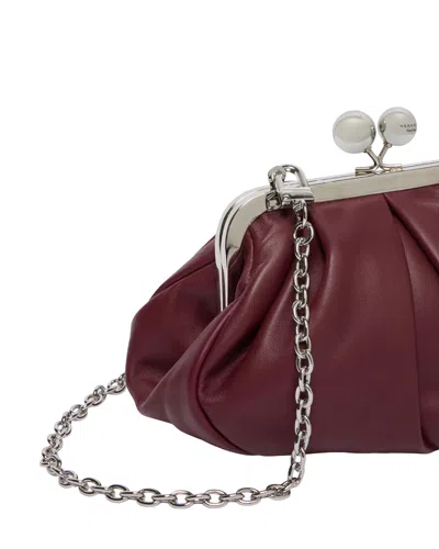 Weekend Max Mara Prati Shoulder Bag In Red