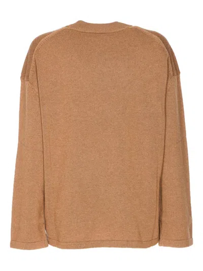 Max Mara Pisano Sweater In Camel