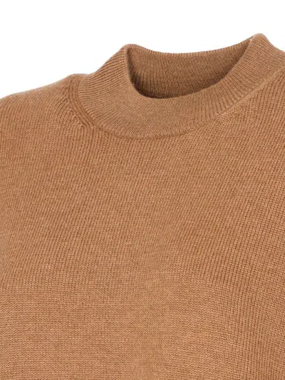 Max Mara Pisano Sweater In Camel