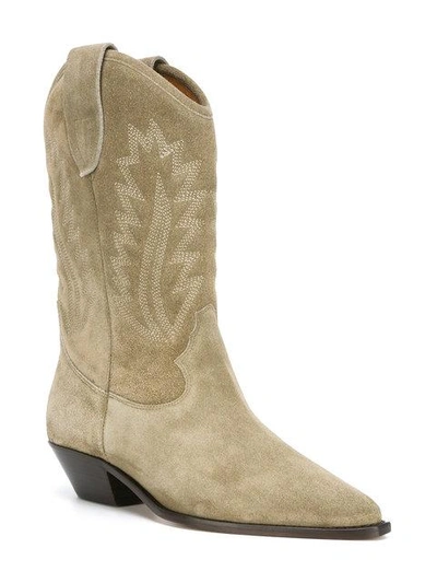 Shop Isabel Marant Étoile 'dallin' Cowboy Boots