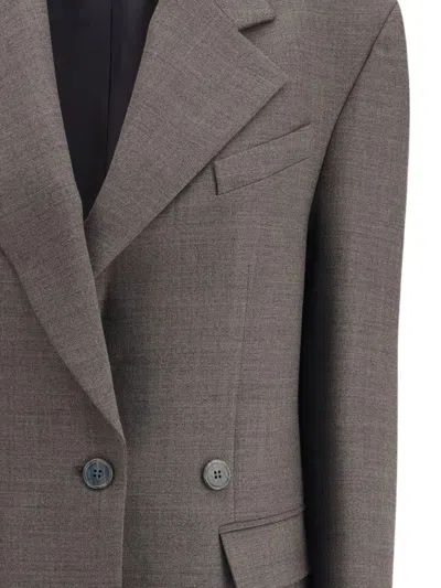 P.a.r.o.s.h . Double-breasted Wool-blend Pant Suit In Multi