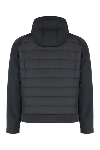 Paul & Shark Waterproof Technical Padded Down Jacket In Multi