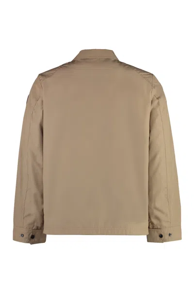 Canada Goose Burnaby Techno Fabric Jacket In Brown