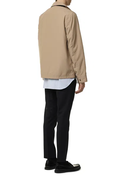 Canada Goose Burnaby Techno Fabric Jacket In Brown