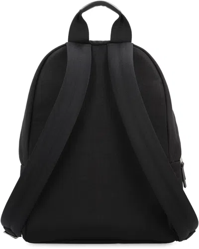 Palm Angels Versatile Backpack Featuring Adjustable Elements In Black