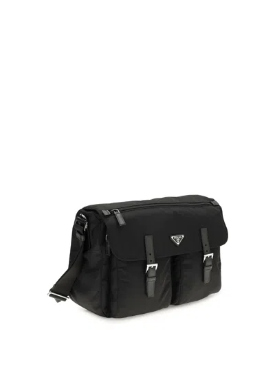 Prada Shoulder Bag In Black