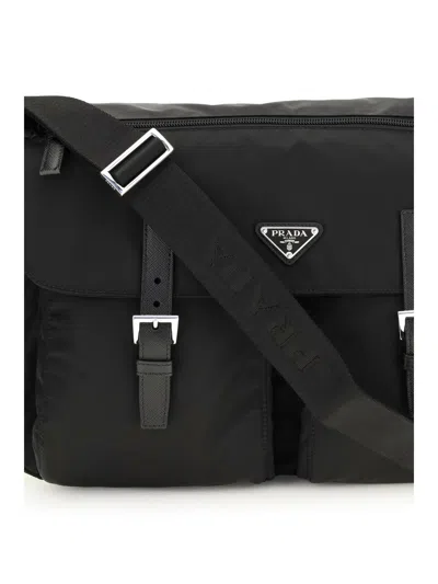 Prada Shoulder Bag In Black
