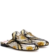 GUCCI PRINCETOWN JACQUARD SLIPPERS,P00220153-8
