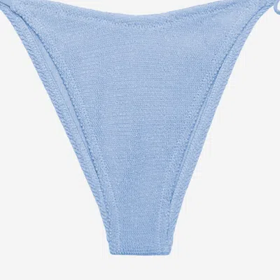 Mc2 Saint Barth Stretch Polyamide Bikini Brief In Blue