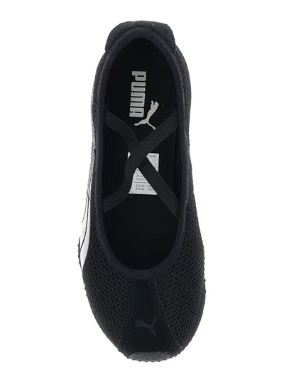 Puma Mesh Ballet Flat Ballet Flat In Black