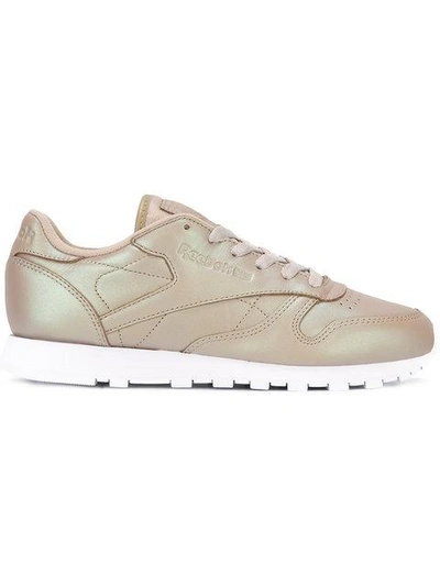 Reebok Classic Leather Trainers Champagne Pearlised | ModeSens