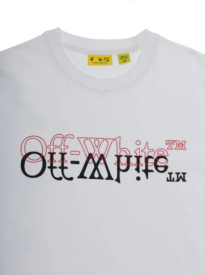 Off-white Logo-print T-shirt In White