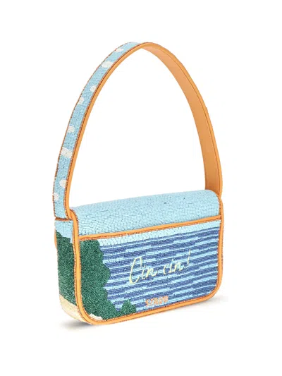 Staud Shoulder Bag In Multicolor