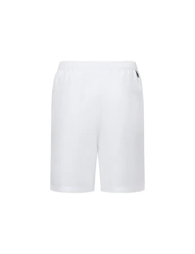 Low Brand Drawstring Elasticated-waist Shorts In White