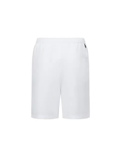 Low Brand Drawstring Elasticated-waist Shorts In White