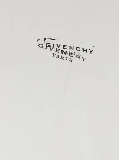 Givenchy Logo-embroidered Cotton T-shirt In White