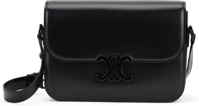 Celine Shoulder Bag In Black
