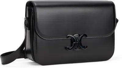 Celine Shoulder Bag In Black