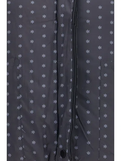 Gongdid Design Reversible Goose Down Down Jacket In Black