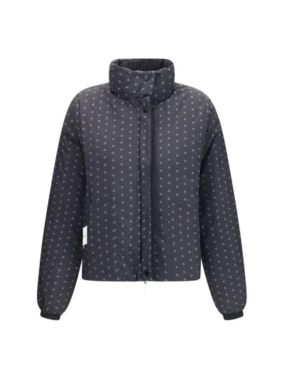 Gongdid Design Reversible Goose Down Down Jacket In Black