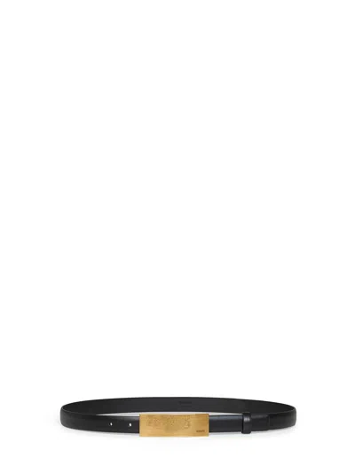 Khaite Berlin Leather Belt In Multi