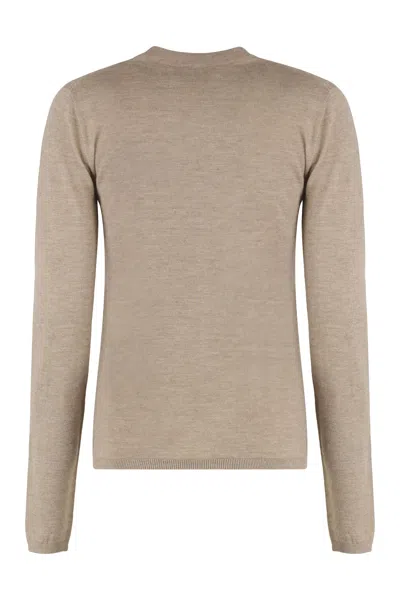 Max Mara Sweater In Beige