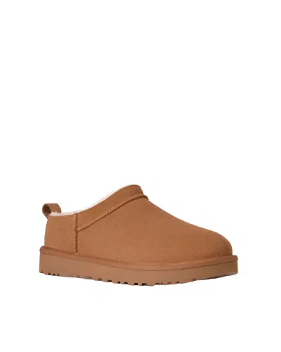 Ugg Suede Shearling-lined Slipper In Brown