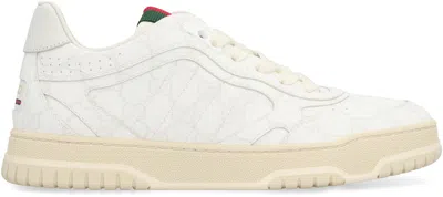 Gucci Interlocking G Web-detailed Sneaker In White