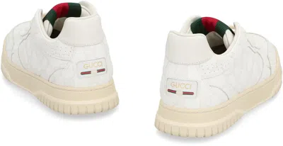 Gucci Interlocking G Web-detailed Sneaker In White