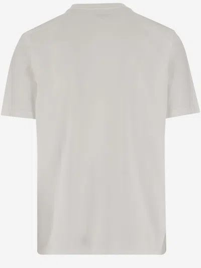 Carhartt Cotton T-shirt With Logo And Crew Neck In White