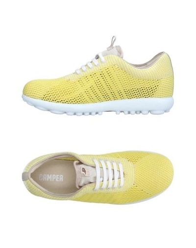 Camper Trainers In Yellow