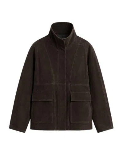 Nour Hammour Jacket In Brown