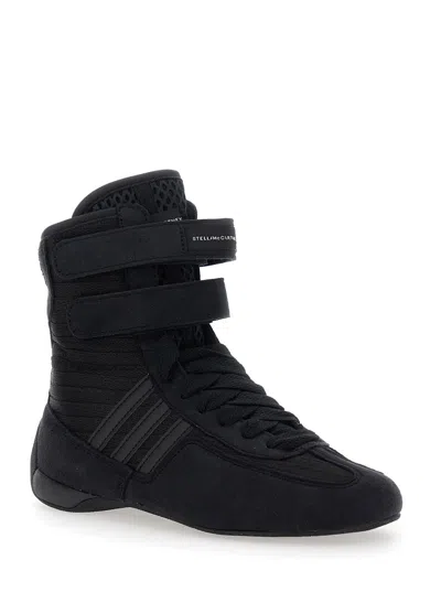 Stella Mccartney High-top Recycled Polyester Sneaker In Multi