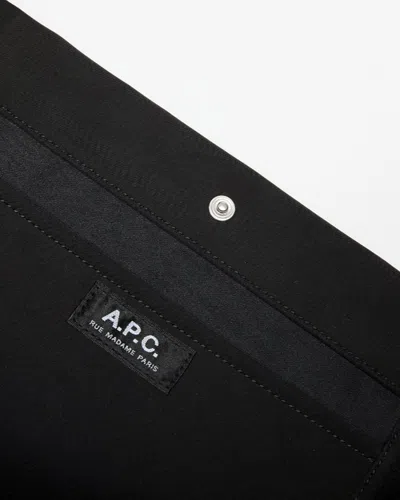 A.p.c. Shoulder Bag In Black