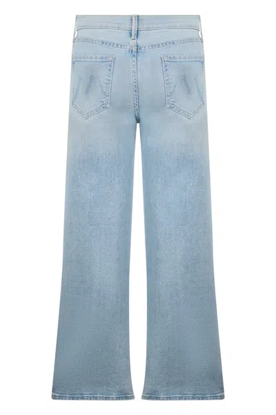Mother Bell-bottom Flared Jeans In Blue