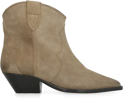 Isabel Marant Dewina Ankle Boot In Multi