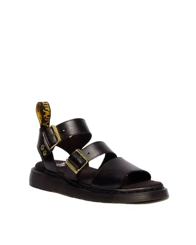 Dr. Martens Gryphon Strap Sandal In Black