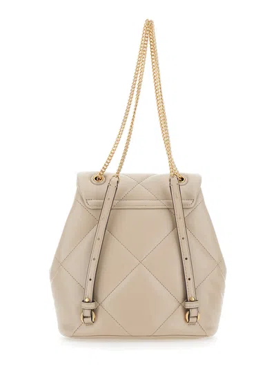 Tory Burch Kira Backpack In Beige