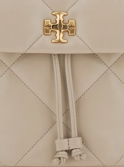Tory Burch Kira Backpack In Beige