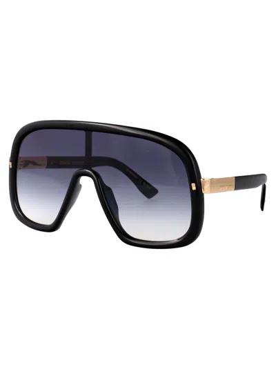 Dsquared2 Gradient-tinted Shield Sunglasses In Multi