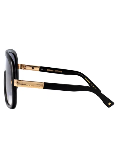 Dsquared2 Gradient-tinted Shield Sunglasses In Multi