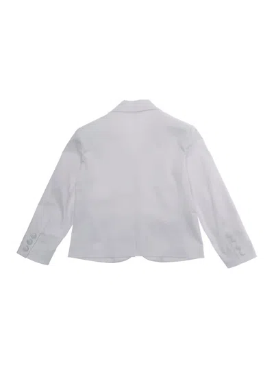 N°21 Single-breasted Blazer In White
