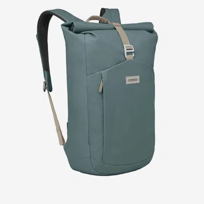 Osprey Roll-top Nylon Backpack In Blue
