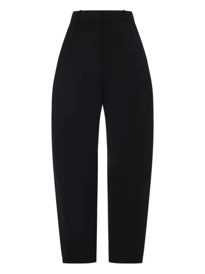Givenchy Pure Wool Trousers In Blue